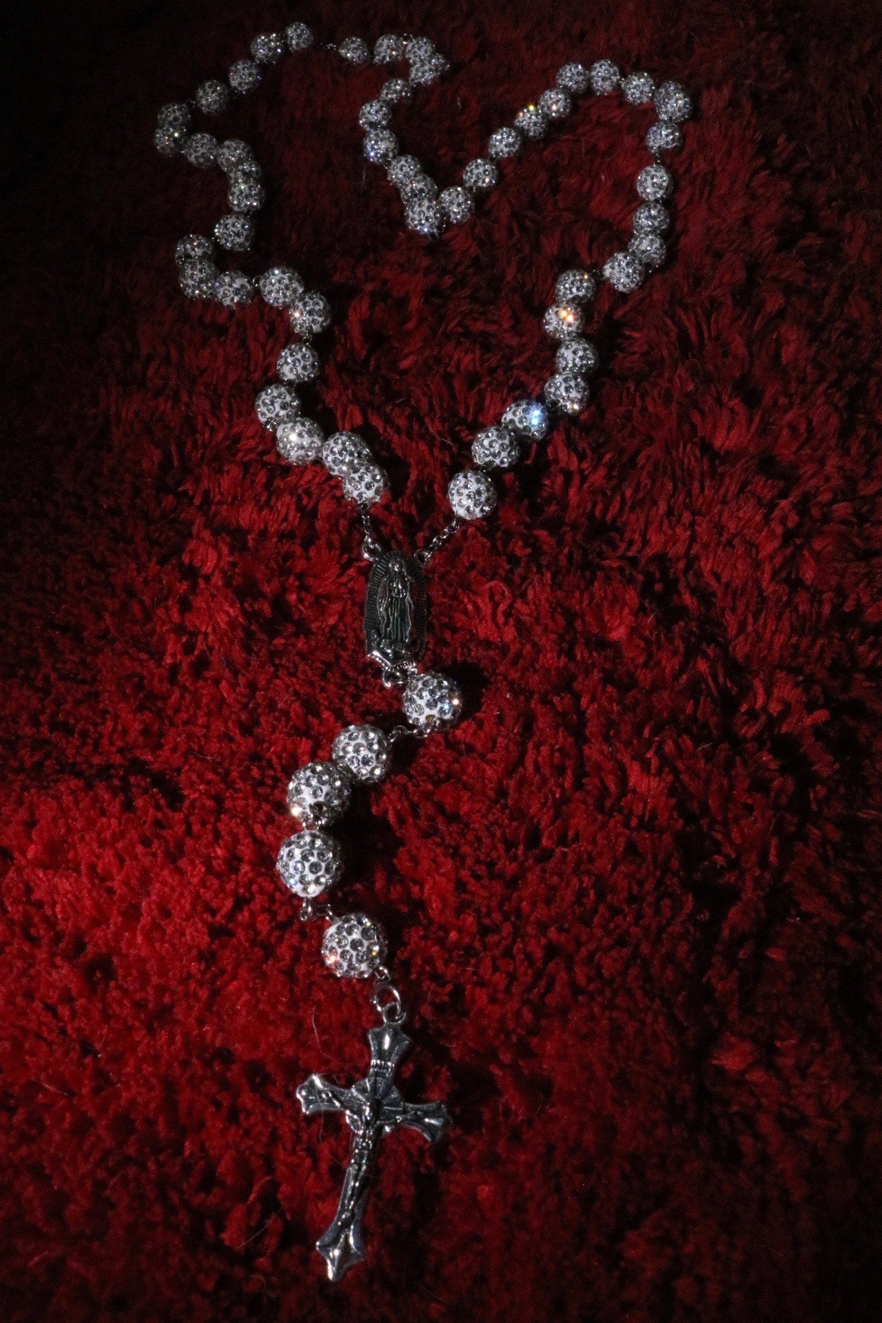 Iced Out Rosary Chain