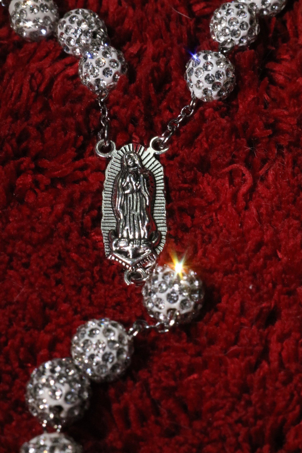 Iced Out Rosary Chain