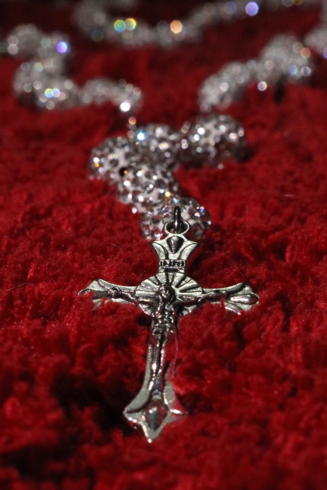 Iced Out Rosary Chain